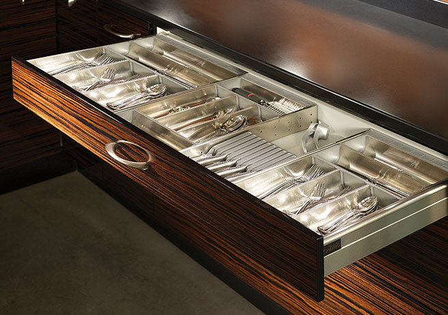 Cutlery Organizer Kits Knife Holder Dewils Custom Cabinetry